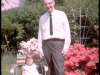 Dad with a sulking Barbara [JUN-1964]